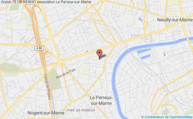 plan association Club Kesho Perreux-sur-Marne