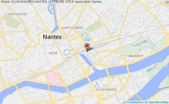 plan association Club Kiwanis Nantes Lefebvre Utile Nantes