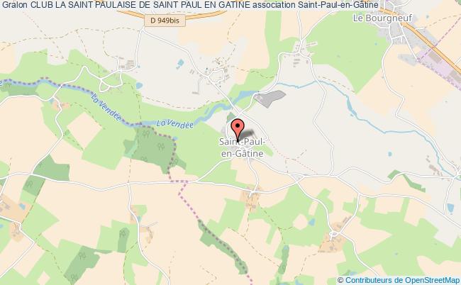 plan association Club La Saint Paulaise De Saint Paul En Gatine Saint-Paul-en-Gâtine