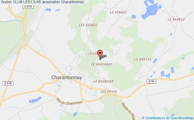 plan association Club Les Lilas Charantonnay