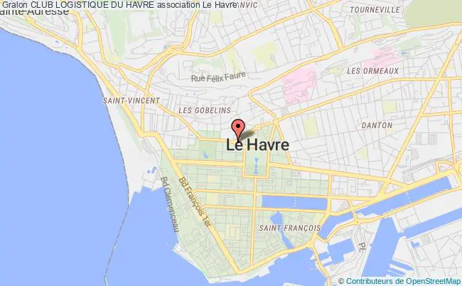 plan association Club Logistique Du Havre Le Havre