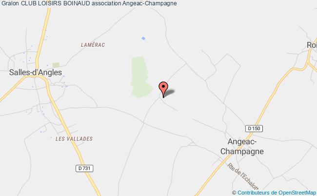 plan association Club Loisirs Boinaud Angeac-Champagne