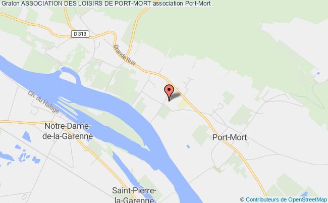 plan association Club Loisirs De Port Mort Port-Mort