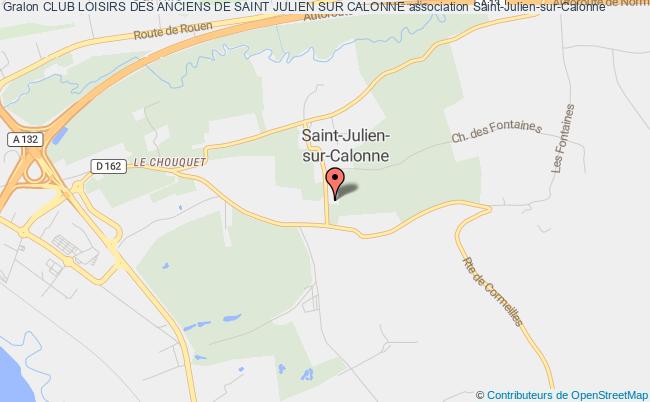 plan association Club Loisirs Des Anciens De Saint Julien Sur Calonne Saint-Julien-sur-Calonne