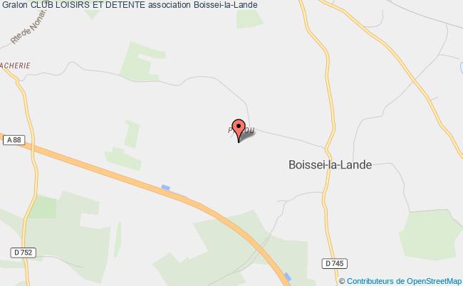 plan association Club Loisirs Et Detente Boissei-la-Lande