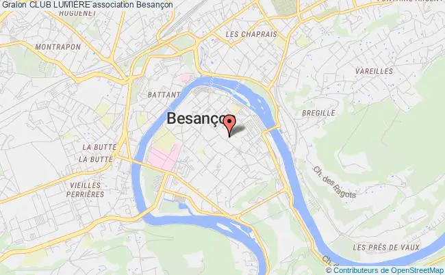 plan association Club LumiÈre Besançon
