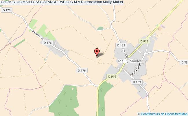 plan association Club Mailly Assistance Radio C M A R Mailly-Maillet