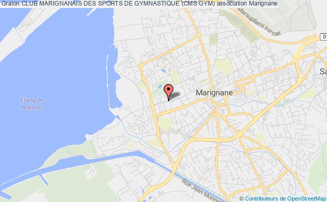 plan association Club Marignanais Des Sports De Gymnastique (cms Gym) Marignane