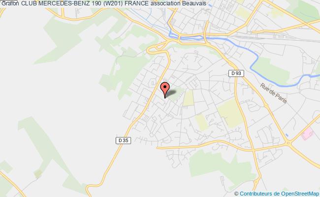 plan association Club Mercedes-benz 190 (w201) France Beauvais