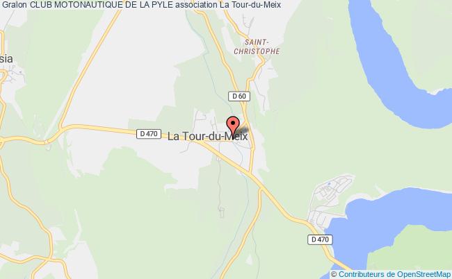 plan association Club Motonautique De La Pyle La    Tour-du-Meix