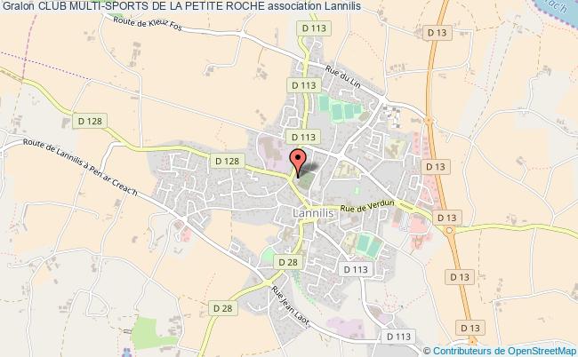 plan association Club Multi-sports De La Petite Roche Lannilis