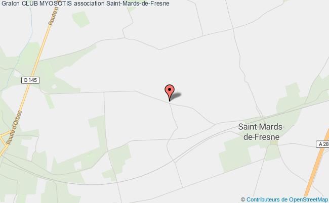 plan association Club Myosotis Saint-Mards-de-Fresne