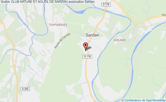 plan association Club Nature Et Soleil De Sardan Sardan