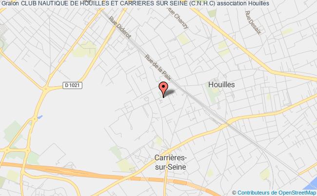 plan association Club Nautique De Houilles Et Carrieres Sur Seine (c.n.h.c) Houilles
