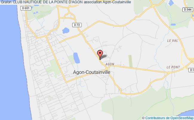 plan association Club Nautique De La Pointe D'agon Agon-Coutainville
