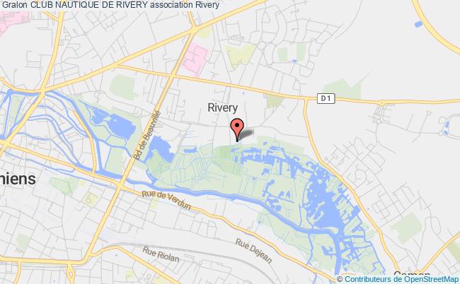 plan association Club Nautique De Rivery Rivery