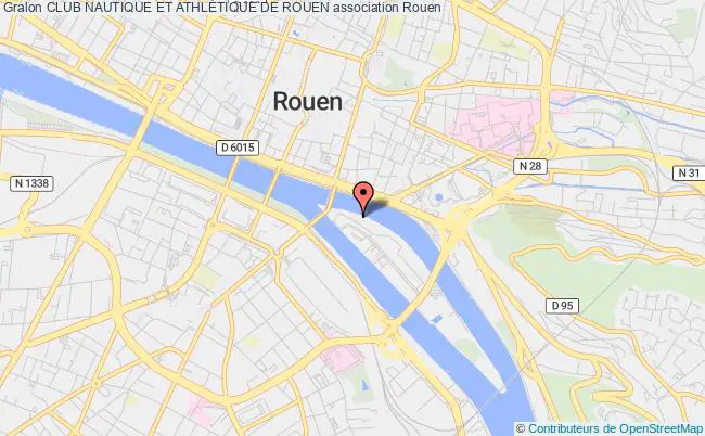 plan association Club Nautique Et AthlÉtique De Rouen Rouen