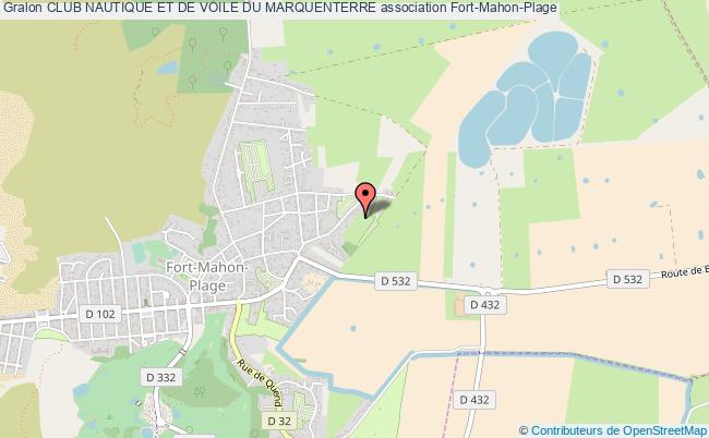 plan association Club Nautique Et De Voile Du Marquenterre Fort-Mahon-Plage