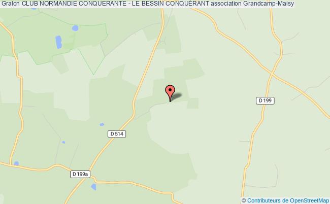 plan association Club Normandie Conquerante - Le Bessin ConquÉrant Grandcamp-Maisy