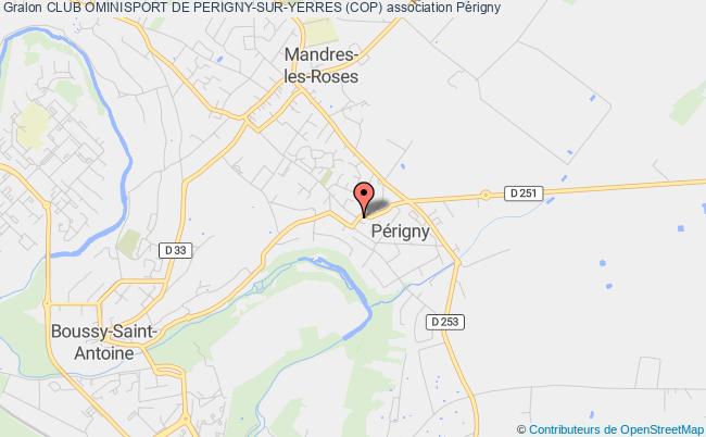 plan association Club Ominisport De Perigny-sur-yerres (cop) Périgny-sur-Yerres