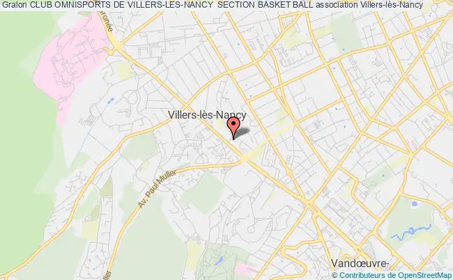 CLUB OMNISPORTS DE VILLERS-LES-NANCY  SECTION BASKET BALL