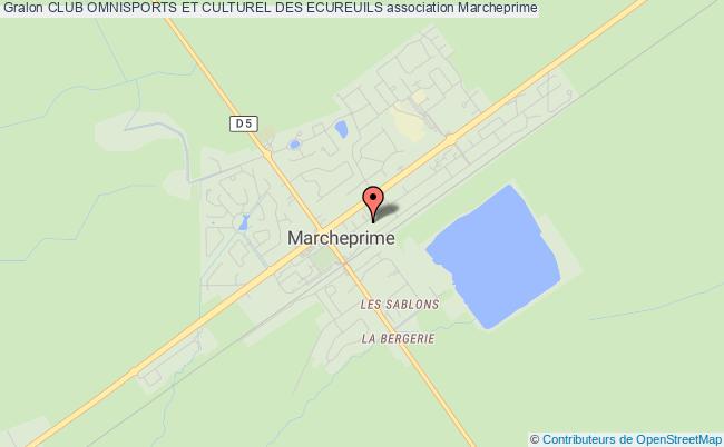 plan association Club Omnisports Et Culturel Des Ecureuils Marcheprime
