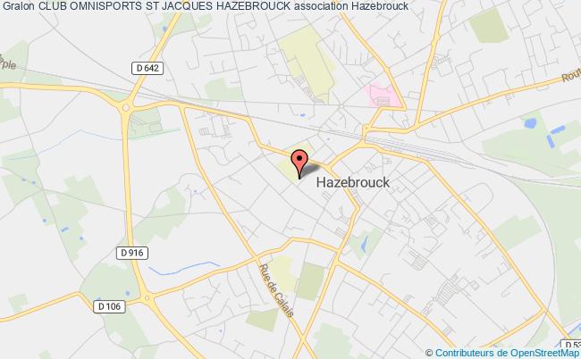 plan association Club Omnisports St Jacques Hazebrouck Hazebrouck