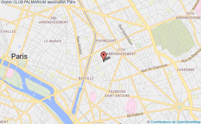 plan association Club Palmarium Paris