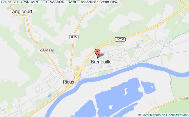 plan association Club Panhard Et Levassor France Brenouille