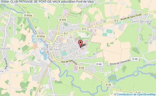 plan association Club Patinage De Pont-de-vaux Pont-de-Vaux