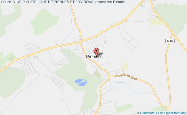 plan association Club Philatelique De Piennes Et Environs Piennes