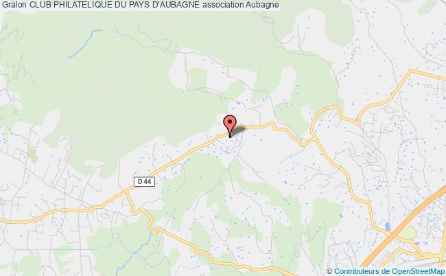 plan association Club Philatelique Du Pays D'aubagne Aubagne