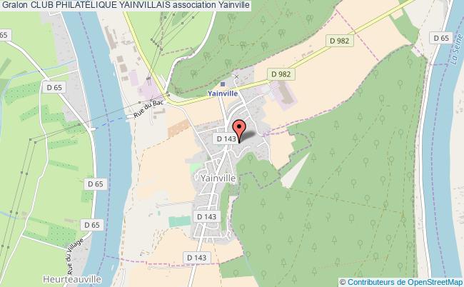 plan association Club PhilatÉlique Yainvillais Yainville