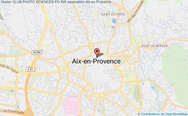 plan association Club Photo Sciences Po Aix Aix-en-Provence