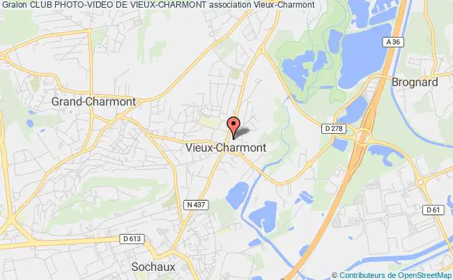 plan association Club Photo-video De Vieux-charmont Vieux-Charmont