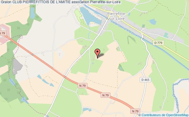 plan association Club Pierrefittois De L'amitie Pierrefitte-sur-Loire