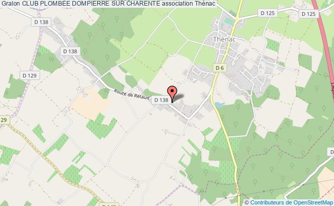 plan association Club PlombÉe Dompierre Sur Charente Thénac