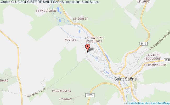 plan association Club Pongiste De Saint-saens Saint-Saëns