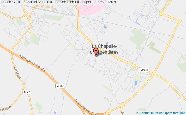 plan association Club Positive Attitude Chapelle-d'Armentières