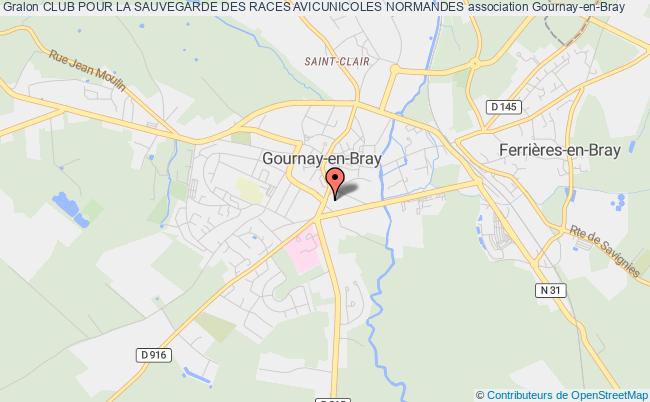 plan association Club Pour La Sauvegarde Des Races Avicunicoles Normandes Gournay-en-Bray