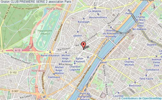 plan association Club PremiÈre Serie 2 Paris