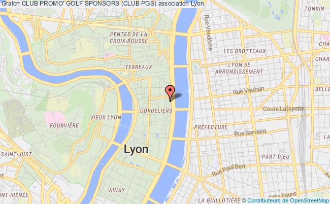 plan association Club Promo' Golf Sponsors (club Pgs) Lyon