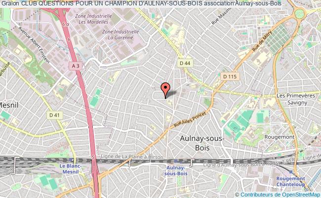 CLUB QUESTIONS POUR UN CHAMPION D'AULNAY-SOUS-BOIS