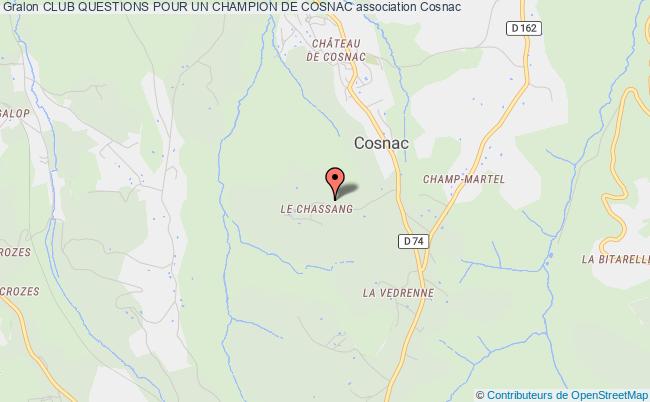 plan association Club Questions Pour Un Champion De Cosnac Cosnac