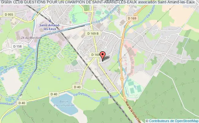 plan association Club Questions Pour Un Champion De Saint-amand-les-eaux Saint-Amand-les-Eaux