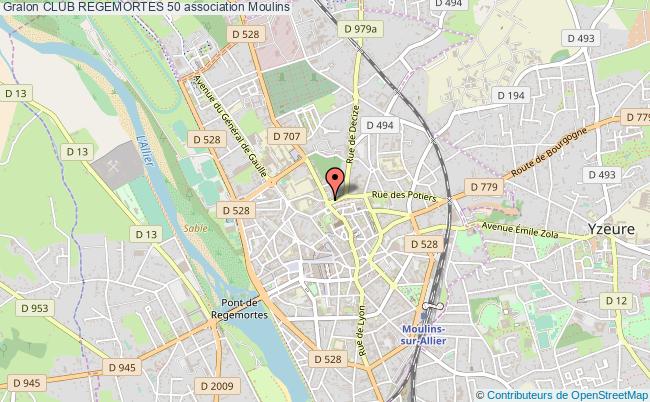 plan association Club Regemortes 50 