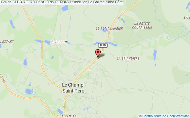 plan association Club RÉtro-passions PÉrois Champ-Saint-Père