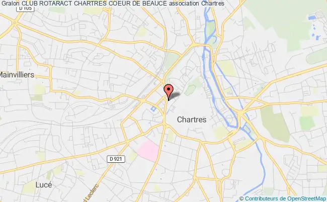 plan association Club Rotaract Chartres Coeur De Beauce Chartres