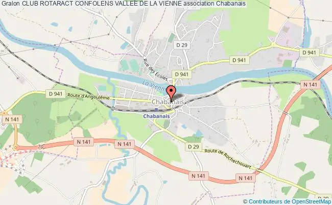 plan association Club Rotaract Confolens Vallee De La Vienne Chabanais