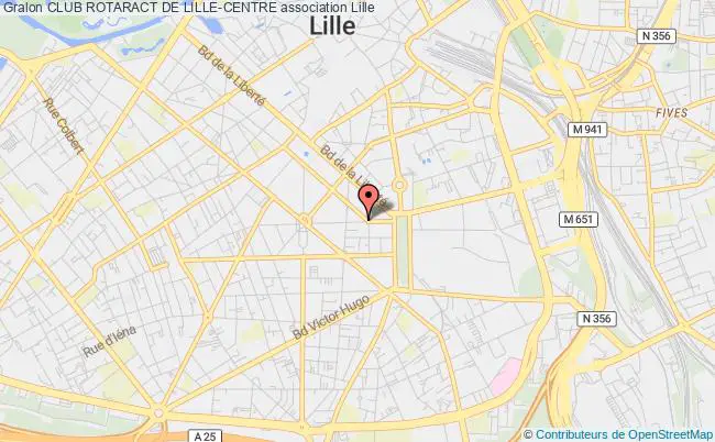 plan association Club Rotaract De Lille-centre Lille